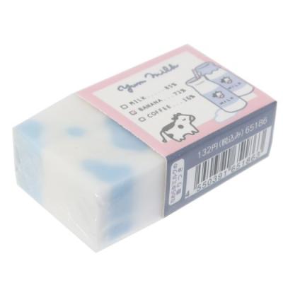 消しゴム うし柄 ケシゴム ミルクコーディネート ミルクの香り Q-LIA