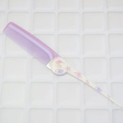 2カラー 折りたたみコーム ブラシ シェル リトルシーロマンス ミニ コスメ雑貨