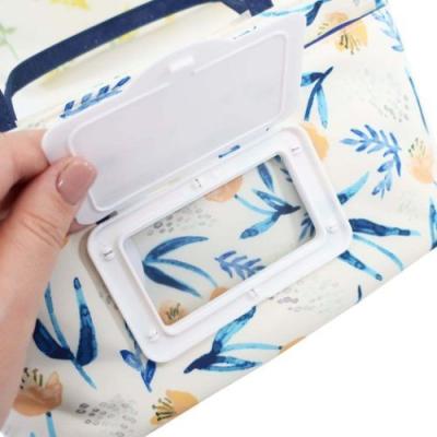 フロールクレール 仕切り付きインナーポーチ チューリップ ウェットティッシュポーチ付き バッグインバッグ クーリア 持ち手付きバッグ 整理整頓