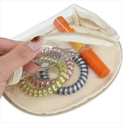 ミニポーチ ポシェブーケ ポケットティッシュポーチ ライトベージュ 小物入れ ポケットティッシュケース