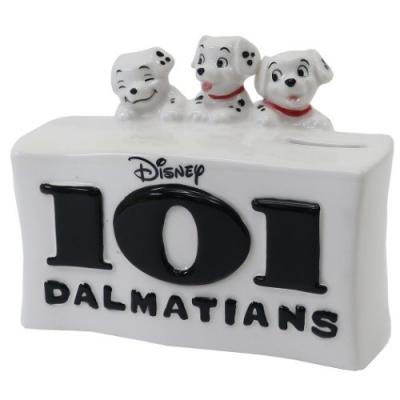 101匹わんちゃん ディズニー グッズ 陶器製 貯金箱 セラミック コインバンク サンアート キャラクターのシネマコレクション 通販 Paypayモール
