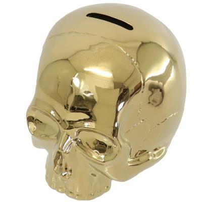 骸骨デザインの樹脂製　貯金箱　約17.5cm 骸骨デザインの樹脂製 貯金箱 約17.5cm 【公式通販】