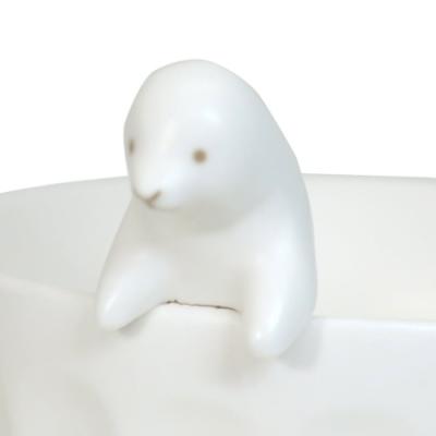 新生活セット White Zoo お茶碗 3点セット アニマル おしゃれ