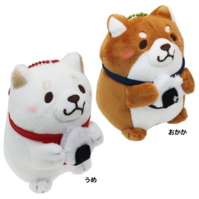 忠犬もちしば マスコット ミニ ぬいぐるみ ボールチェーン おにぎり もぐもぐ 柴犬 グッズ キャラクター キャラクターのシネマコレクション 通販 Paypayモール