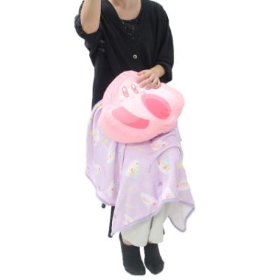 カービィまんクッション＆ブランケット カービィまんクッション