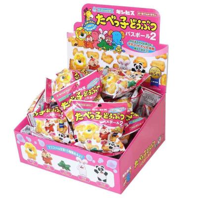 バスボール 24個入BOX たべっ子どうぶつ 入浴剤 グッズ せっけんの香り