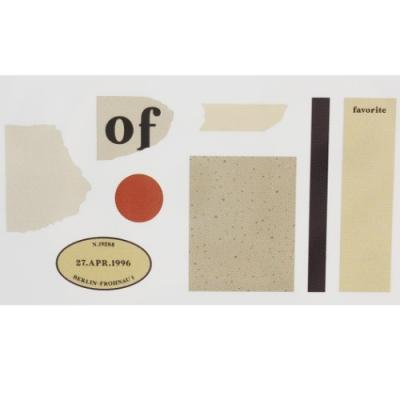 フレークシール スワテリエ ビッグ ステッカー on point.02 おしゃれ