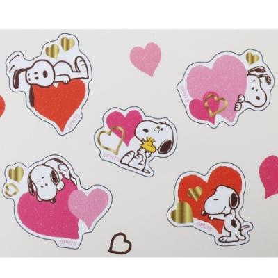 スヌーピー グッズ ぷっくり フレーク ステッカー フレークシール ハート ピーナッツ キャラクター キャラクターのシネマコレクション 通販 Paypayモール