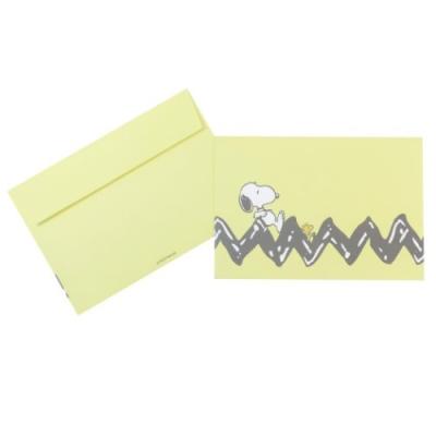 スヌーピー グッズ ミニ レターセット ピーナッツ キャラクター