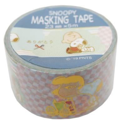 スヌーピー ピーナッツ グッズ マスキングテープ 23mm マステ ありがとう S Cコーポレーション キャラクターのシネマコレクション 通販 Paypayモール