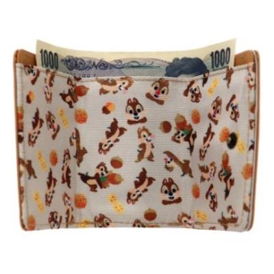 ミニウォレット 三つ折り コンパクト 財布 アイコン チップ デール ディズニー Sho Bi 大人かわいい プレゼント Shb Dn 雑貨 アートの通販店 ベルコモン 通販 Yahoo ショッピング