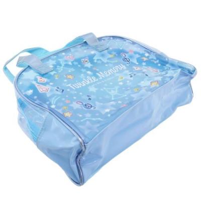 ビニールボストンバッグ ビニールボストンバッグ プールバッグ トゥインクルメモリー 粧美堂 海プール レジャーバッグ