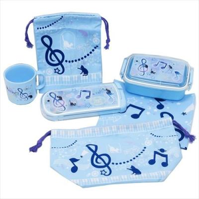 ランチセット 音符 お弁当6点セット SHO-BI 新入学 入園準備