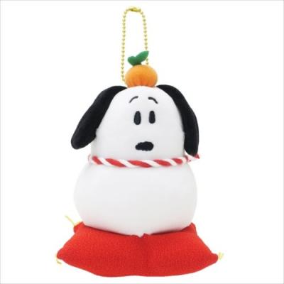 スヌーピー ミニぬいぐるみボールチェーン 鏡餅 グッズ マスコット キャラクター ピーナッツ セキグチ お正月 飾り付け キャラクターのシネマコレクション 通販 Paypayモール