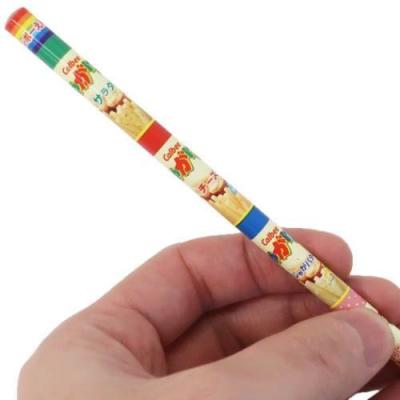 丸軸 7色 レインボーえんぴつ じゃがりこ 鉛筆 おやつマーケット サカモト 新入学