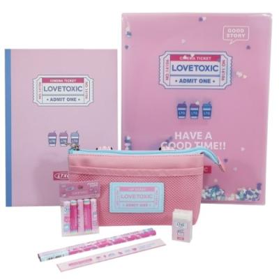 LOVETOXIC 文房具セット 8点文具セット ラブトキシック 女の子向け