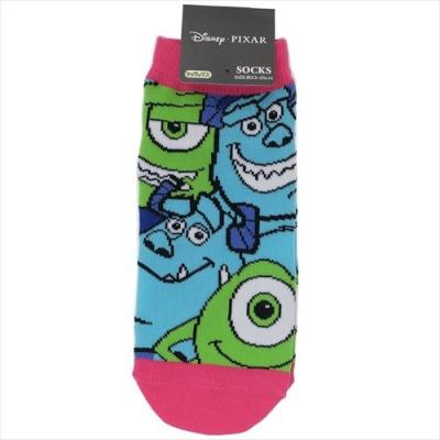 女性用靴下 モンスターズインク レディースソックス マイク サリー ディズニー スモールプラネット キャラックス キャラクター グッズ キャラクターのシネマコレクション 通販 Paypayモール