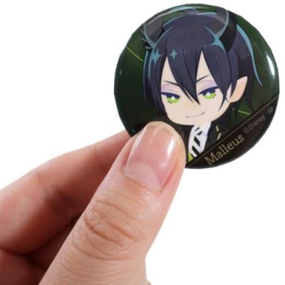 ツイステ マレウス スモプラ缶バッチ ツイステッドワンダーランド ツイステ展 缶バッジ マレウス ツイステ