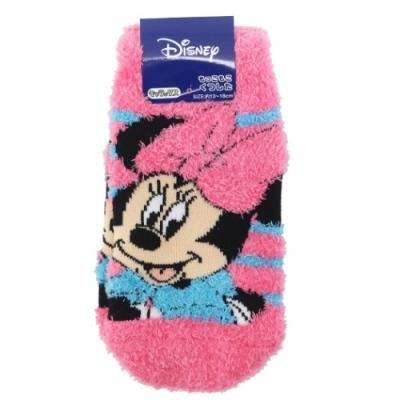 ミニーマウス キャラクター キッズ もこもこショートソックス 子供用 防寒 靴下 ボーダー ディズニー グッズ キャラクターのシネマコレクション 通販 Paypayモール