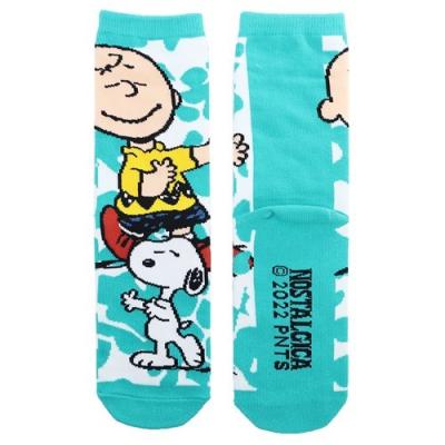 SNOOPY（スヌーピー） 女性用靴下 レディースミドルソックス ダンス