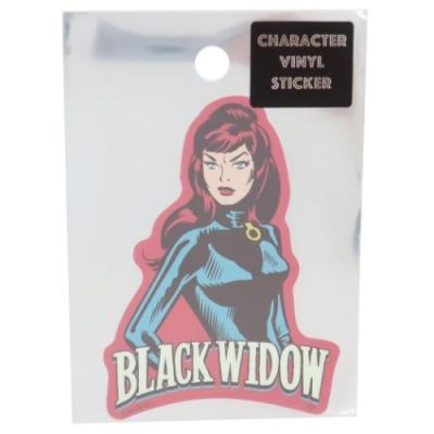 MARVEL（マーベル） ブラックウィドウ グッズ ステッカー ダイカット