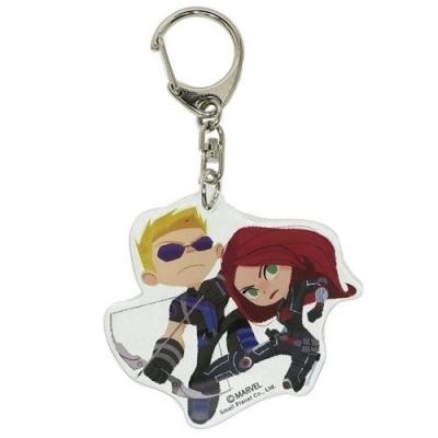 アクリルキーホルダー ホークアイ＆ブラックウィドウ キーホルダー