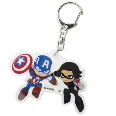 MARVEL × GuriHiru キーリング キャプテンアメリカ＆ウィンター