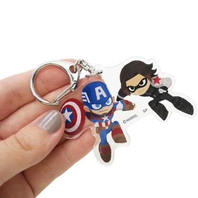 MARVEL × GuriHiru キーリング キャプテンアメリカ＆ウィンター