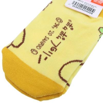 ポムポムプリン 子供用 靴下 グッズ キッズソックス フェイス マフィン