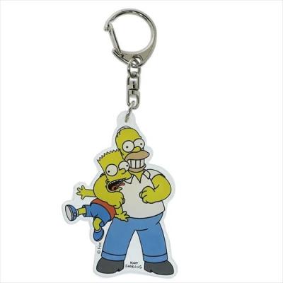 The Simpsons（ザ シンプソンズ） キーリング アクリルキーホルダー