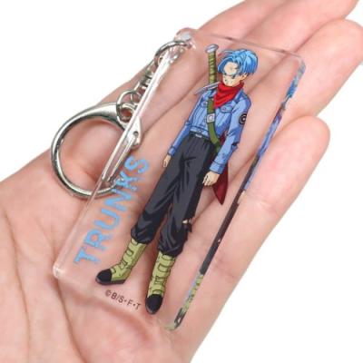 キーリング アクリルキーホルダー ドラゴンボール超 トランクスロゴ