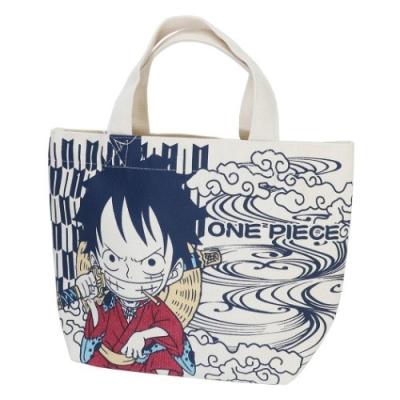 ワンピース マチ付き コットンバッグ ランチバッグ ルフィ太郎 One Piece グッズ アニメキャラクター キャラクターのシネマコレクション 通販 Paypayモール