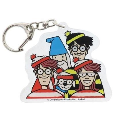 ウォーリーをさがせ グッズ アクリル キーホルダー キーリング