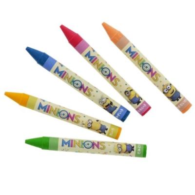12色 クレヨン 水でおちやすい クレヨン ユニバーサル映画 ミニオンズ サンスター文具 幼児文具 ギフト雑貨 キャラクター