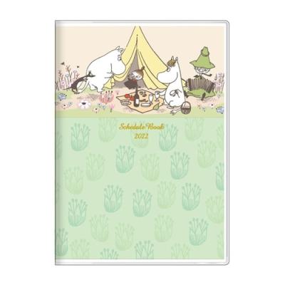 お買得 ムーミン B6 マンスリー ママ 手帳 22年 北欧 12月始まり 月間 ダイアリー 仲間