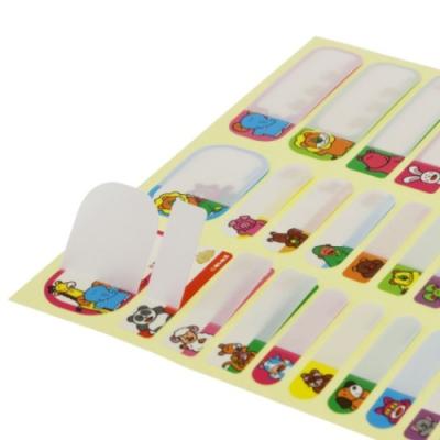 たべっ子どうぶつ いつでもなまえシール ネームシール ギンビス キャラクター