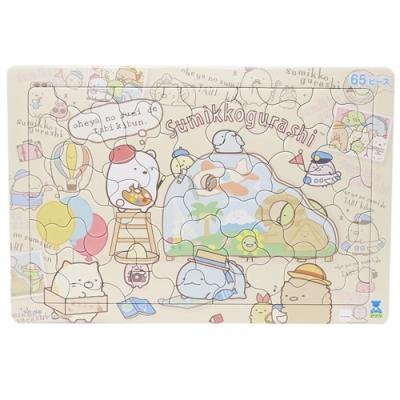 知育玩具 ケース付き B4 パズル すみっコぐらし 65ピース サンエックス サンスター文具 セイカのパズル