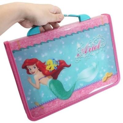 正規品送料無料 リトルマーメイド アリエル グッズ 文房具セット ディズニープリンセス ステーショナリーバッグ 7点セット サンスター文具 期間限定特別価格