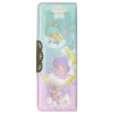 カラフル星雲デザイン筆箱 キキララ クリア ペンケース サンリオ