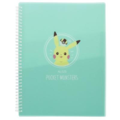 A4 リング ポケットファイル POKE DAYS ピカチュウ グリーン ポケモン