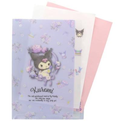 クロミ サンリオ キャラクター ポケットファイル ダイカット 5