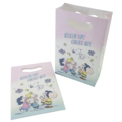 スヌーピー ラッピング用品 マチ付き ミニペーパーバッグ 4枚セット Fancy Style チア ピーナッツ サンスター文具 かわいい スヌーピー ラッピング用品 マチ付き ミニペーパーバッグ 4枚セット Fancy Style チア ピーナッツ サンスター文具 かわいい