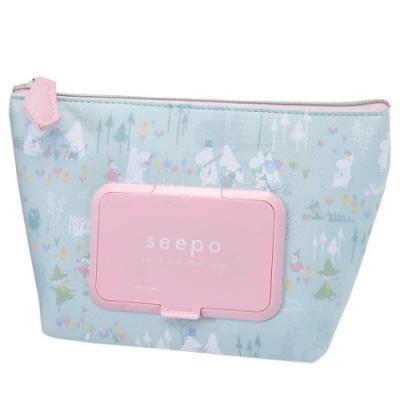 シートケース付き 機能性ポーチ Seepo シーポ ムーミン ブルー サンスター文具 北欧 19 12 5 6cm ウェットティッシュケース Ssb S 雑貨 アートの通販店 ベルコモン 通販 Yahoo ショッピング