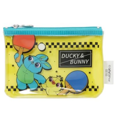 トイストーリー グッズ ミニポーチ ミニ クリアフラットポーチ Toys ディズニー バニー Sports キャラクター お気に入 In ダッキー