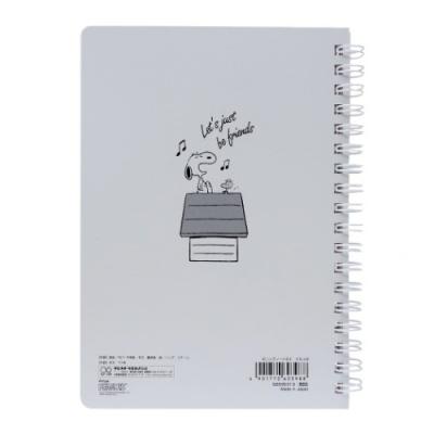 スヌーピー グッズ リングノート B6 Wリング ノート Snoopy And ウッドストック ピーナッツ キャラクター キャラクターのシネマコレクション 通販 Paypayモール