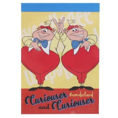 ふしぎの国のアリス グッズ メモ帳 キャラクター ミニ ミニメモ ディーとダム ディズニー キャラクターのシネマコレクション 通販 Paypayモール