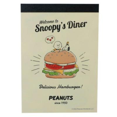 ミニ ミニメモ メモ帳 スヌーピー アメリカンテイスト7 ハンバーガー サンスター文具 ピーナッツ Ssb S 雑貨 アートの通販店 ベルコモン 通販 Yahoo ショッピング