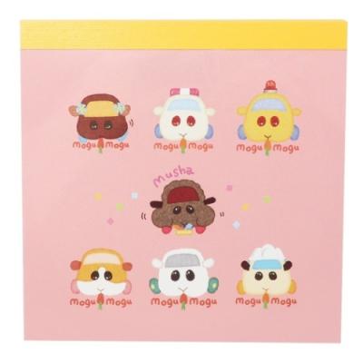 Puipuiモルカー グッズ メモ帳 プイプイモルカー キャラクター スクエア メモ ピンク キャラクターのシネマコレクション 通販 Paypayモール