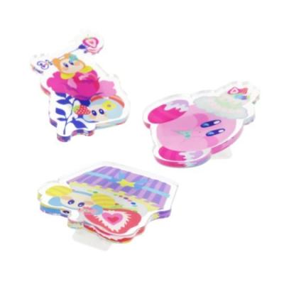 星のカービィ グッズ キャラクター アクリルクリップ 3個セット