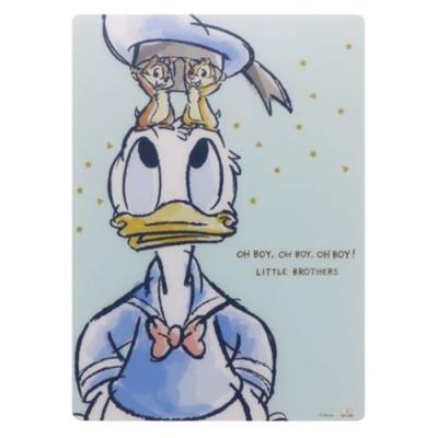 サンスター文具 下敷き 下じき ドナルドダック チップ＆デール